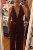 I bought this for a formal event at my school and got so many compliments on it. As the rest of the reviews say, the top is a little large, but this happens to me a lot with jumpers since my bottom is a larger size than my top. Nothing that cant be fixed with some fabric tape! Also, there's pockets. - Simone T.