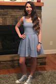Cutest dress ever for my middle schooler's Valentine's dance! - Tina O.
