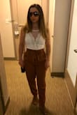 This bodysuit was comfortable, fit perfectly all the way through. The fabric was comfortable and classic! I wore it with high waisted pants and it felt like a perfect fit. - Jessica M.