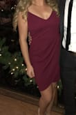 Definitely order a size larger than you normally would. It will be perfect! I ordered a large and normally wear a medium! - Abby O.