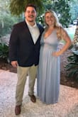 This dress fit me perfectly and made me feel super good! Not having to wear a bra is always a plus, and this dress was super supportive and held the girls in super nicely! Perfect to wear to a wedding. - Saffron S.