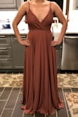 This dress is perfect! It is well constructed and lined. Will be used for my bridesmaid dresses. Highly recommend! - Lynsay W.