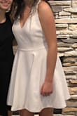 Loved how the dress looked and fit except for the underarms was loose. You could see my bra on the sides, the straps were also a little large, but I think if i would have gotten a size smaller it would have been fine. - Allison K.
