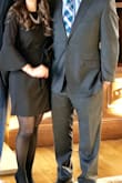 I wore this dress to my boyfriends grandmothers celebration of life, and got a ton of compliments. The belt and sleeves makes it more exciting than a plain black dress. It's classy and also stylish. - Stacy F.
