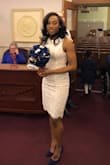 I wore this dress for my courthouse style wedding & I loved it! - Jaymie L.