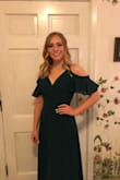 I loved how soft the fabric was and it draped beautifully.  The only thing I did was add inside fasteners because otherwise the only thing that holds it closed are the small strings and my daughter was wearing it to a high school dance.  She was wearing 3" heels and I did shorten it by 1 1/2" - ReNae B.