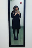 Super cute! Fun and flirty cut. Love the detailing at the neckline and the dress is made from decent material. - Estelle B.