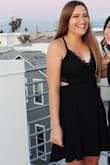 I wore this to my winter formal and it was great! The fit is great and the straps are adjustable, so I didn't have to get it altered. The dress was comfortable, looked good in pictures, and didn't slip while I was dancing. - Mikayla S.