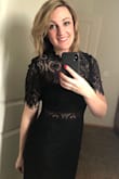 Had so many compliments on the dress! Fit perfectly. Comfortable. Classy. - Cassie Y.