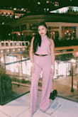 Wore this to an early Valentines dinner, and I got so many compliments! Jumpsuit is quite long, but I paired it with high boots so it didn't drag too much on the floor. I wanna buy it in another color! - Jessica K.