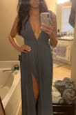 I have this dress in another color, this is my bridesmaid dress for a beach wedding this fall. It is very comfortable, with the right amount of sexy & classy! - Cory T.