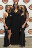 Wore this for a formal event- I got lots of compliments. The only thing I will say is that the lace in the back was a little loose. Very flattering. - Macy B.