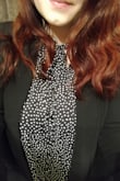 I like this blazer. There's a small amount of padding in the shoulders which makes for a nice silhouette without looking too 1980's. The fitted cut of the blazer is very flattering. I may consider adding an inside button so I have the option of closing the front if I'd like. All in all it's a nice little chic blazer. I'm looking forward to ordering one in red once it's back in stock. - Rebecca W.