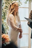 I got married in this dress. It was comfortable and I LOVED the back. 10/10! - Kacey K.