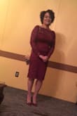 Being petite it's more difficult to find clothing that fiTs, but this dress fit perfectly. The length was perfect (I always wear heels) and the material had just enough stretch but doesn't lose shape. I loved it! - Yolonda H.