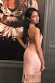 I got this dress to wear at a wedding and I am so happy that I got it. I purchased an extra small and it fits just right. I got it on sale, but I would pay more for it because its worth it. - Aliya B.