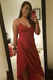 I really love the fit of this dress. And the color is beautiful. - Emily T.