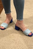 Fits true to size. The colors are fab!! I'm planning to wear these in Greece for my honeymoon. Can't wait! I'm a size 7 in most shoes and that's what I ordered, perfect fit! - Stephanie D.