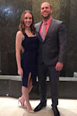 I purchased this dress for a vow renewal ceremony, and I am so happy that I read the reviews. According to the size chart, I should have worn a small, but other purchasers with similar measurements ordered an XS. It fit like a glove, but I could still move. My husband loved it, and I got many compliments. - Sarah F.
