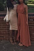 I absolutely love this! I wore it for my law school's barrister's ball (law school prom), and it was perfect. Dress up or dress down for more of a casual look. I dressed this up with a bold lip and nude heels, and it was perfect! - Rachel S.