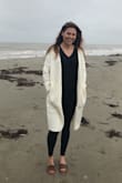 I love how soft the fabric is. I wore with leggings. A good item to have because you can wear it so many ways! - Courtney T.