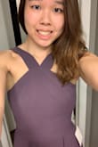 The color is a bit too dusty looking, but I like it anyways. The halter top designed a little too high, but I may give it a whirl salsa dancing! - Catherine F.