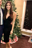 I wore this dress to a wedding. It was PERFECT. It hugs in all the right places and is extremely flattering - especially for small chested girls such as myself. The fabric is very nice quality and extremely comfortable. I will get so much use out of this dress! It really is the perfect little black dress. - Taylor H.