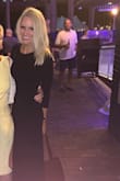 This dress is perfect! So flattering, fits like a glove but the fabric is soft, & has great coverage. Love the slit and the length is perfect to wear with heels. Wish I had it in more colors! - Chris B.