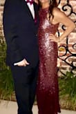 It really was a stunning dress, and I loved wearing it. Definitely very tight at the natural waist, but not uncomfortable (just gathered funny). The sequins did rub a little under my arms, but I wore it for nearly 9 hours and danced a ton at a mardi gras ball! Overall a beautiful and well made dress especially for the price. No hemming but wore 4 inch heels. I did take it to the seamstress to get some cups sewn in, as it was too tight for a strapless bra but not tight enough to hold everything in place. - Lori M.