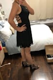 I'm very happy with my first purchase from Lulus! The dress fits great! Not too tight, not too loose just perfect! It's unique and light weight. I can't wait to wear this dress for a wedding! - Maricel B.