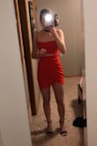 The dress is great and it fits perfectly! It's a little stretchy so you can move easily in it as well! I am in love with the dress and you will too. - Reya S.
