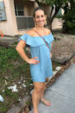 This has become one of my favorite little summer dresses! We live in Florida and vacation in the Keys every year. It's the perfect little dress to throw on for a night out, or over a bathing suit as a cover up, or just to run around. The only negative is the material wrinkles easily so it needs to be ironed. - Jennifer S.