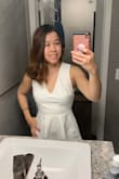 Love the color white and design cross on the back. Can't wait to take it out salsa dancing. - Catherine F.