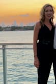 I am in LOVE with this jumpsuit!! Very comfortable and versatile. You can dress it up with a pair of heels/belt for a night out or wear your favorite flats/ sandals for a casual day. The jumpsuit fits true to size and is light weight. The halter makes it easy to adjust to the desired look. - David D.