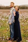 I bought this dress to wear for engagement photos and was not disappointed. The material is more like a T-shirt dress so it's breathable but not thin. It fit comfortably and looked great! I'll definitely be wearing this again. 

My ONLY issue with it is that if you decide to wear spanx or anything like that, make sure that it's smooth. The material makes any bump totally visible. - Ellee A.