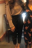 I ordered these pants for a bridal shower because I was looking for something dressy, yet casual. These were perfect! I got so many compliments. I'm short, so I was expecting these to be too long, but they were a great length. Probably a little longer than normal, but still really flattering. I paired it with another long sleeve top from Lulus, but I think they would look great with a body suit or fun tank in the summer. I am typically a small, but the small was too big.  I would recommend ordering a size down, or ordering both sizes to pick which one you like better. - Erika M.