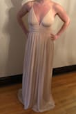 A little too light for my bridesmaid, but very pretty dress. - Maria S.