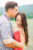I love love loved this dress! I wore it for our engagement shoot and since red was a color we incorporated all the way from engagement to wedding day, it was a perfect way to tie in that pop of our favorite color! I ordered an XS in this dress and it was a perfect fit!! I felt so beautiful in this dress! - Alyssa D.