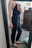 Very comfortable, super cute! Fits really well. Perfect for day or night. The only thing is the ankles are a little loose on me. - Gena D.