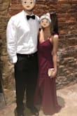 I am in love with this dress. It is super light and flattering. The first dress I've bought and could get away without altering. I was so comfortable the whole night. Would buy again. The color is amazing! - Nicolette B.