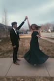 Those dress fit so good. Very flowy and was perfect for my sweethearts dance. The open back was perfect and the dress was very comfy and easy to dance in. - Lily W.