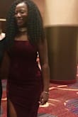 When it came in the mail, I was not impressed but the lightness of the fabric, looks cheap but the second I put it on, oh my! It's gorgeous, flattering and definitely not cheap! - Sandra K.