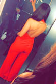 Had to have it hemmed up from the me length but other than that it was perfect! - Betty M.