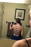 So pretty and fits so well, just too long but other than that I love it! - Hailey W.