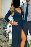 I dressed this dress up with fancy shoes and jewelry and it was perfect for a winter wedding. It is a true wrap dress and very flattering. I can't wait to style it for other events. - Majoraca W.