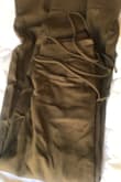 Came way closer to the color brown. Not happy about that since I was shopping for a green outfit and it's listed as olive green and the picture as is olive green. False advertising. Fits like it says but definitely upset at the color.... - Kelly H.