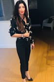 Great top that can go sleek or causal and needs no accessories. - Jennifer R.