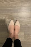 These flats are more comfortable than I expected. They're soft and didn't give me any blisters after a long day unlike most flats. I ordered size 7 and they fit me perfectly. - Burcin L.