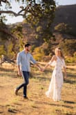 Absolutely loved this dress! It fit beautifully, hugging in all the right places! It flowed perfectly in the breeze and made me feel comfortable. It photographs amazing as well. Perfect for my engagement shoot! - Kasey R.
