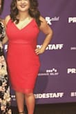 I bought this dress for an awards banquet. I was a little nervous about the color, as red is not a color I gravitate towards. The dress is very loose on top, but it has adjustable straps. I am a 36DDD, and it was still very big for me (I didn't have time to order a smaller size or have it taken in) I am 5'1 and the dress was a perfect length. The only thing I disliked was the crocheted fabric made the dress look wider then what it really was... maybe a smaller size would have fixed that problem. I plan on buying it in black. - Ana C.
